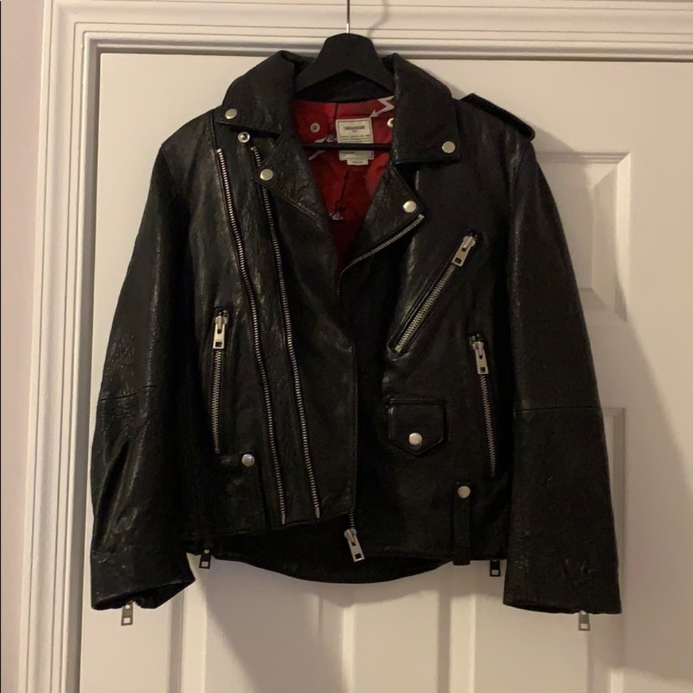Zadig & Voltaire Liya Leather Jacket